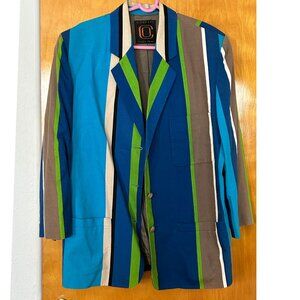 Stripe Blazer by COMPANY ELLEN TRACY